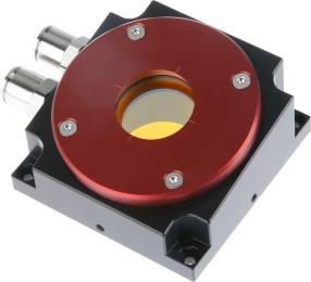 Attenuation Unit 0 - Technical Data - The attenuation unit is based on a zinc selenide (ZnSe) beam slitter and can be mounted in four positions on the LaserDec aperture.