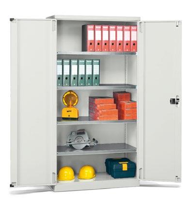 mm 1023 555 2000 h, cabinet with 4 shelves depth 500 mm (100 kg)