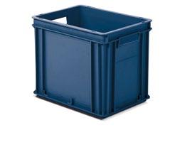 CO Available in five colours: GREEN stacking containers and storage containers Recycled plastic, clean energy.