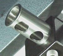 Reducer Sleeves Large clearance holes for positive locking from screw to shaft. 0.0002 concentricity.