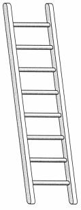 11 QUESTION 14 A ladder manufacturer wishes to extend its product range. The ladder currently available is shown below.