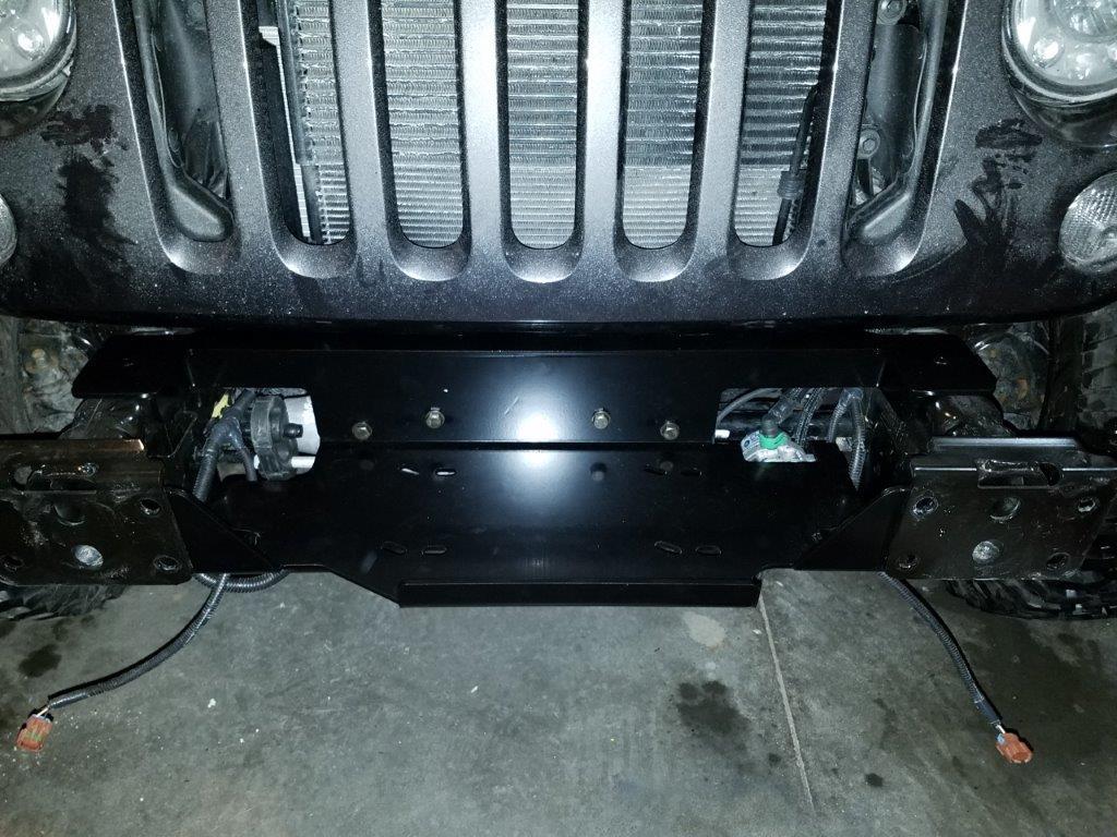 Note: You can see below there are 2 sets of winch mount holes.