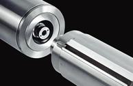 centered and with highest stability in the moulder and in the tool grinding machine.