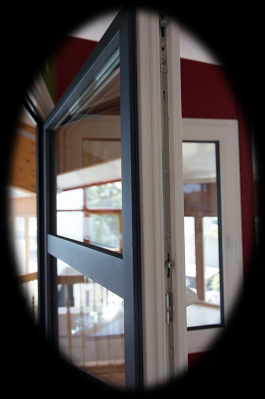 German Composite Windows and Doors Our extensive range of composite windows are made from an engineered structure of wood and aluminium.