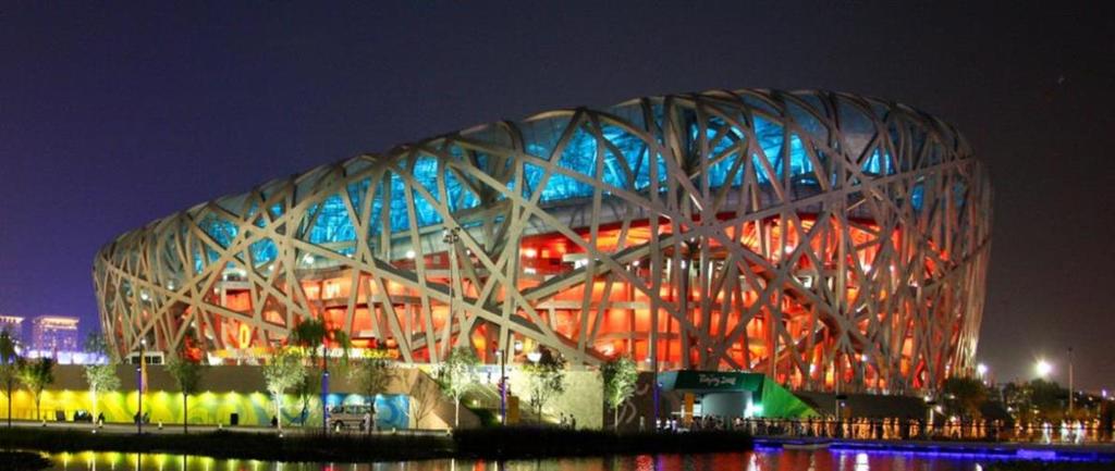 Case 1: Beijing National Stadium (Bird s Nest) Land Area: 21 hectares GFA: 258,000 sq.m. Capacity: 91,000 people Total Investment: 3.14 billion RMB Construction Duration: 4.