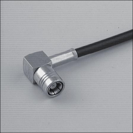 Plugs and jacks RIGHT ANGLE PLUGS CRIMP TYPE FOR FLEXIBLE CABLEs SMB Fig. 1 Fig. 2 Cable group Dimensions mm Cable group Part number Fig dia. A B C D RG178/RG196 2/50/S R114 183 000 1 13.8 15.7 2.