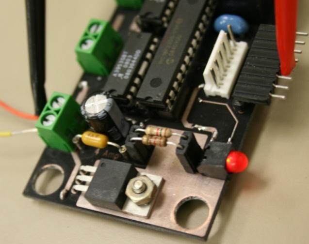 16) On the o-scope, set CH1 VOLTS/DIV 2 and SEC/DIV 2ms. Turn your TX on, and view the servo PWM signal on the o-scope.