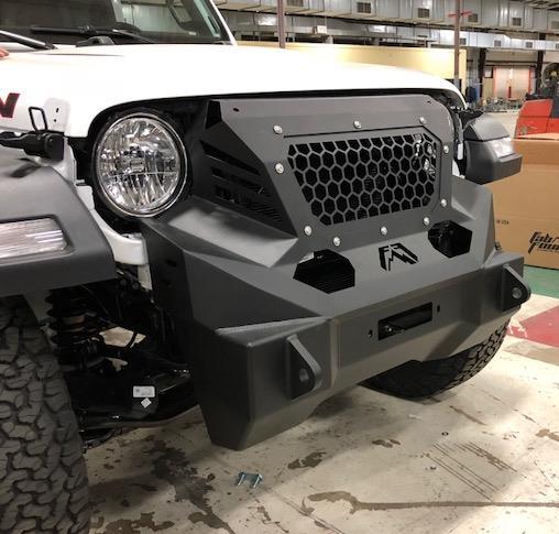 I. Overview Congratulations on your new purchase of the industries best and only high clearance Jeep JL front Grumper! This Grumper has been engineered for strength while reducing weight.