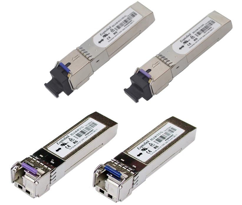 EOLS-BI1303-20 Series EOLS-BI1503-20 Series Single-Mode 100Mbps~155Mbps SC/LC Single-Fiber SFP Transceiver RoHS6 Compliant SFP Series Features Support 155Mbps Data Links A type: 1310nm FP TX / 1550nm