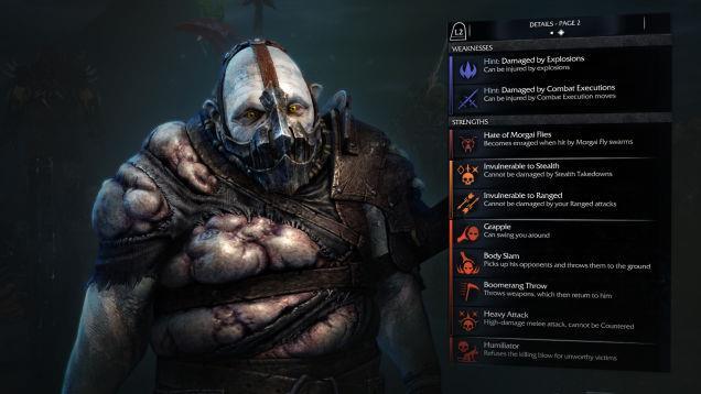 Active NPCs Shadow of Mordor Nemesis System Creates a character who has his own traits and ability to level up.