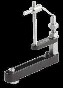 Clamping elements Screw frame, small Adjustable base rail with heightadjustable