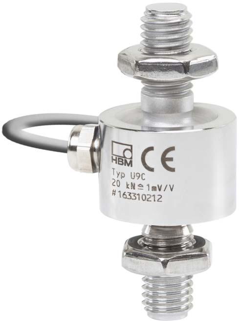 U9C Force Transducer Data sheet Special features Tensile/compressive force transducer