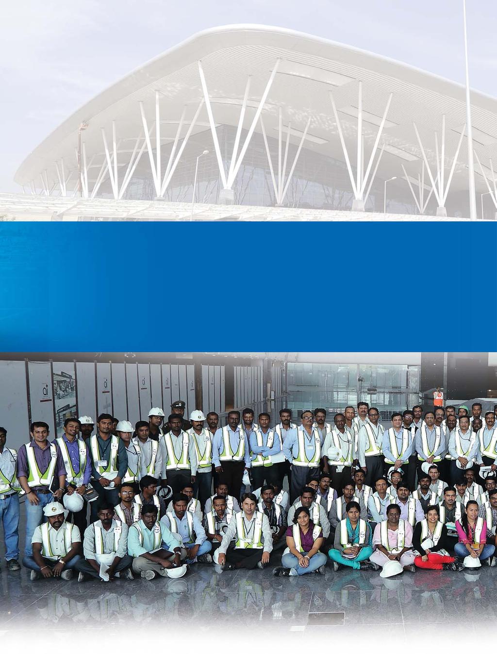 Team L&T at BIAL People at project sites are the prime movers in L&T who strive relentlessly to achieve the milestones and shape the engineering marvels that define L&T s Imagineering credo.