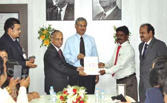 Asok Kumar, Vice President & Head WET SBG and Mr.