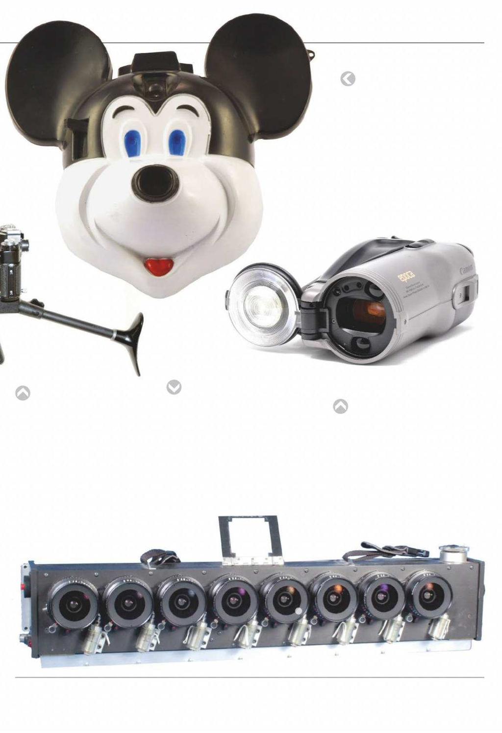 The Mick-a- Matic, made to take 126-size Instamatic film 1971 Mick-a-Matic Mickey Mouse, one of the 20th century s most iconic symbols, appeared on many cameras.