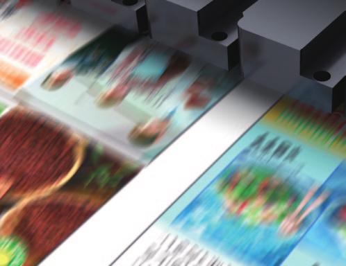 High registration accuracy Printing can be carried out with the aid of preprinted registration marks, marginal punches or registration marks created for use as a reference, to make certain print