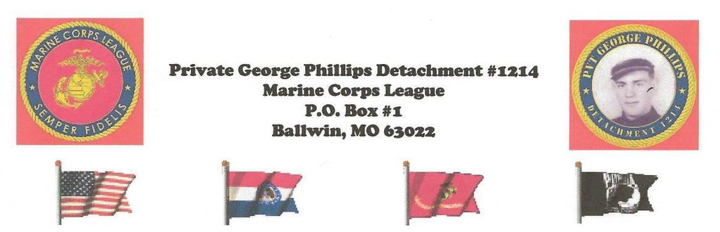 FORWARDING AND ADDRESS CORRECTION REQUESTED TO: ONCE A MARINE ALWAYS A MARINE Please send your dues in when you receive the notice from National. Our dues are $40.00 a year.