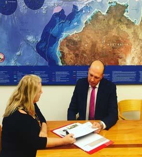 We further discussed that work on Christmas Island's Strategic Plan has been progressing well and that it will be publically released by the end of the year.