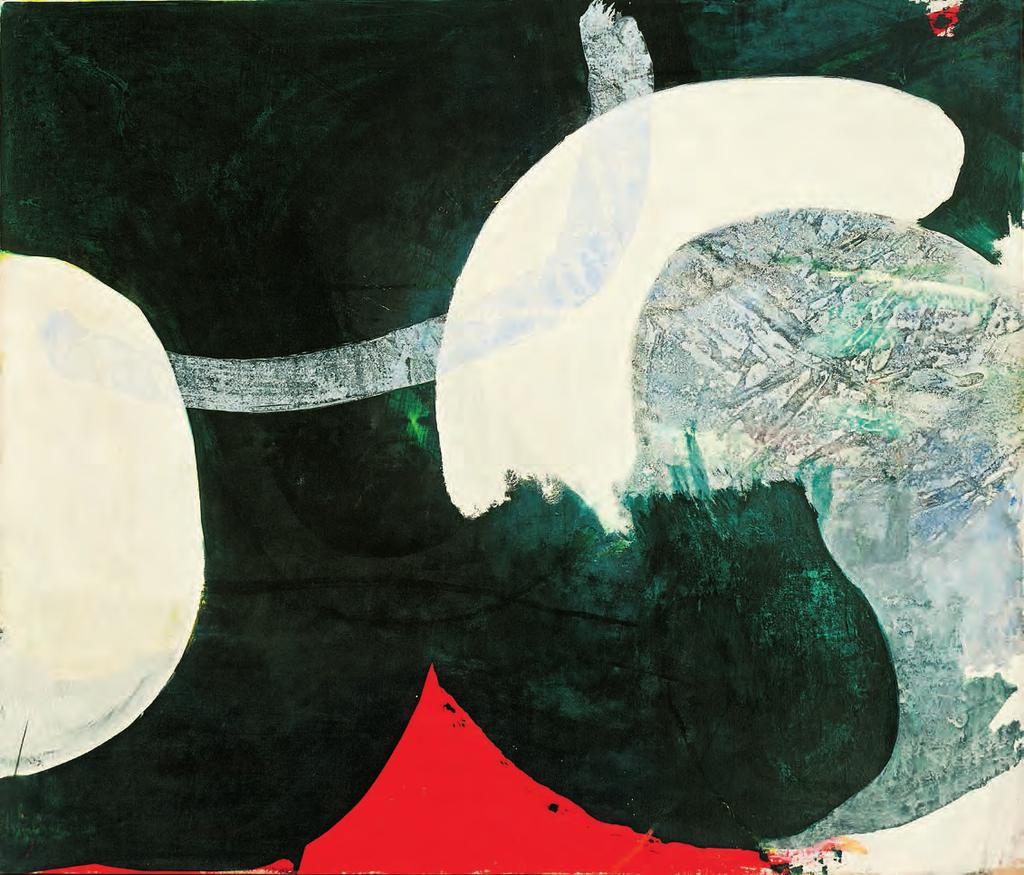 JAMES BROOKS (1906 1992) Zog, 1965 66 Acrylic on canvas, 36 ¼ x 42 inches Signed, dated, titled,