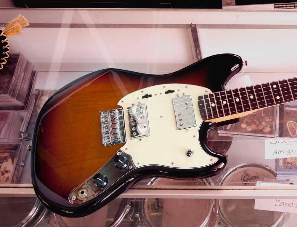 Fender model name to its sleek amalgam of