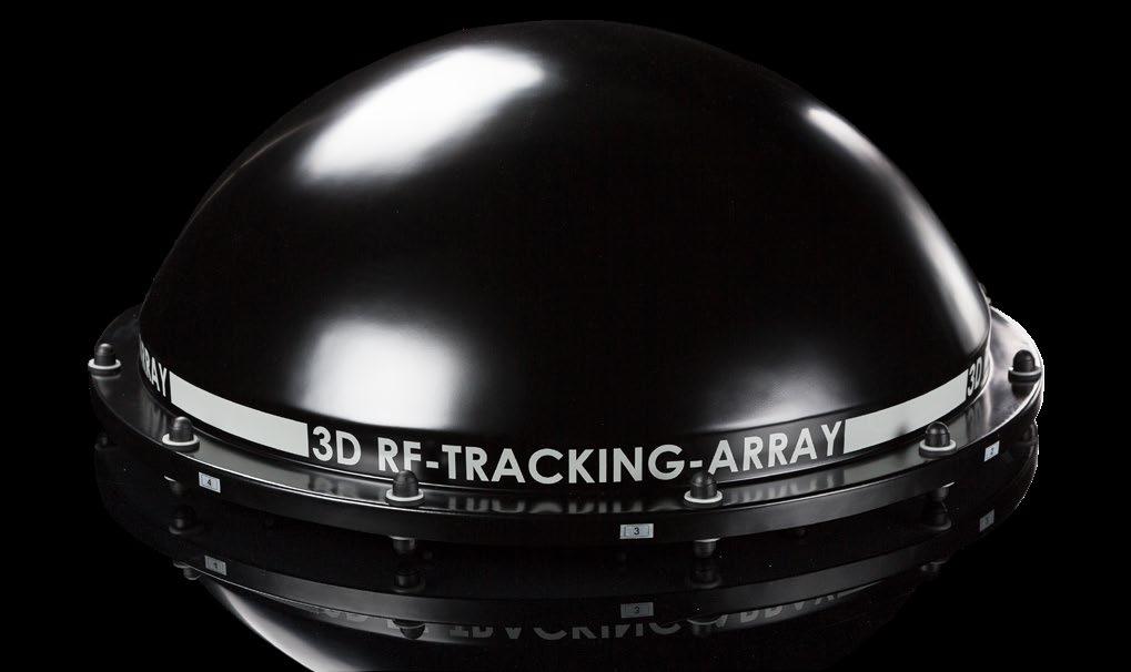 360 TRACKING ANTENNA ARRAY ISOLOG 3D (20 MHz TO 20 GHz) Ultra wideband, real-time spectrum monitoring