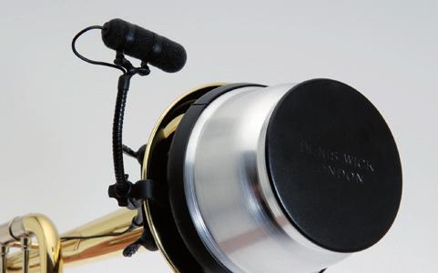 All types of mutes can be used together with the 4099. 3.