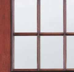 SDL DOORS: A5506 MAHOGANY WOODGRAIN, CARAMEL FINISH, CLEAR IG GLASS We offer two different types of patio doors, each with their own brilliant