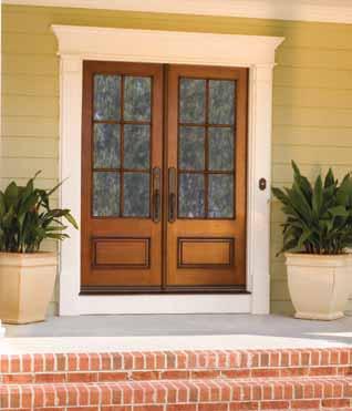 We also create one of the most superior fiberglass SDL patio doors in the market.
