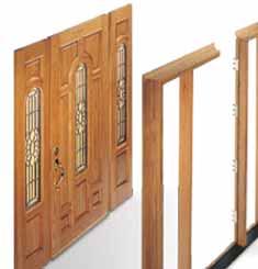 SIMPLY COMPLETE IWP Insignia Door System All IWP Aurora Custom Fiberglass doors are available prehung with the IWP Insignia Door System. This complete package ensures the smoothest installation.