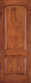 Sable Finish A1322 Mahogany Woodgrain Panel Door, Honey