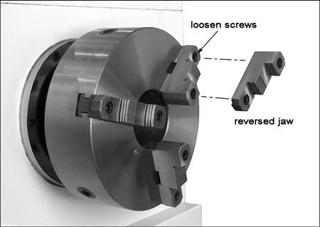 NOTE: The overrunning clutch in the apron will prevent the tool post from feeding for left-hand threads. It will only feed when right-hand threads are being cut. Figure 33 2.