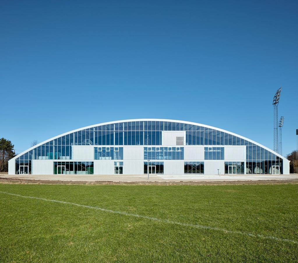 Hafnia Sports Hall is created in close collaboration between the municipality of Copenhagen, the users of Hafnia Sports Hall, Rambøll