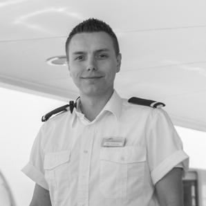 Camiel is a smiley and reliable crew member that will make sure you will have an incredible, unforgettable experience on board.