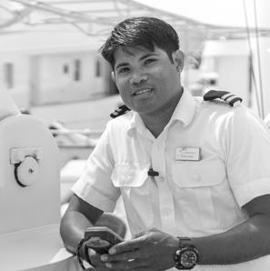 DONALD BASTO SAILOR Donald graduated as a Cadet from the Maritime University in the Philippines. Following this he worked at luxury resorts in the Philippines in the service department.