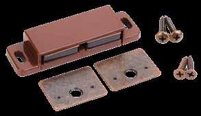 15lb Double Magnetic Catch Pack 40 320 Brown with Bronze 50621-R 15lb Double