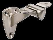 HRB01-SN Heavy  3-3/8 Projection 30 120 Satin Nickel Screws not included with