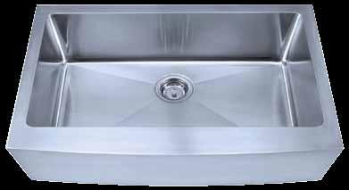 Premium Sinks 801L (larger bowl on left) - 16 Gauge Stainless Steel Undermount Kitchen Sink with Two Unequal Bowls. 304 SS with Satin. Insulated Bottom.