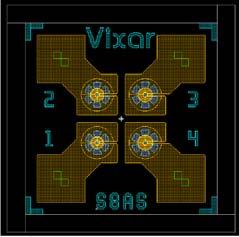 Page 2 of 10 General Notes for Vixar Packages: 1. Vixar s VCSELs are very sensitive to Electrical Over Stress (EOS) events (which include ESD).