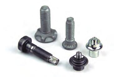 Some of the most common parts produced in multi-station machines are listed below: Special Head Geometry or Large head-to-shank ratio Screws.