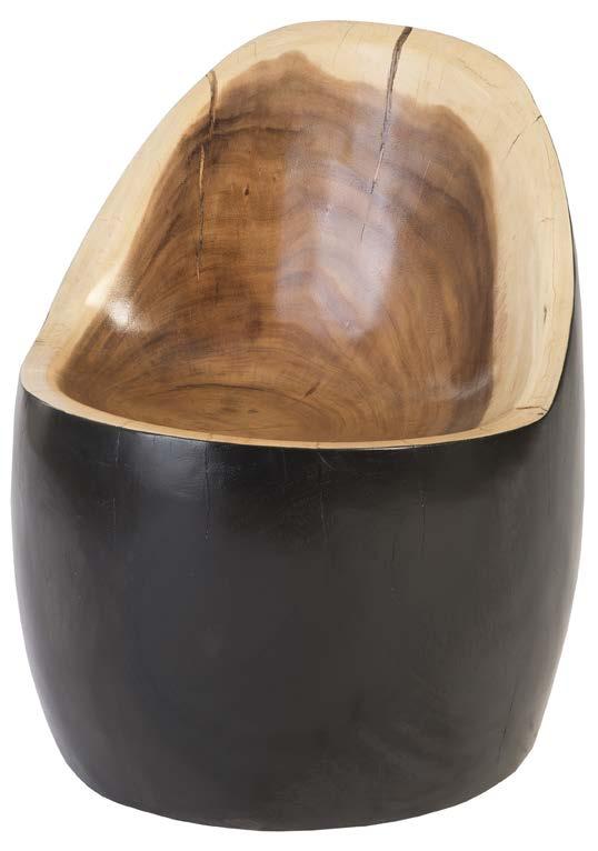 EGG STOOL Made from Suar Wood