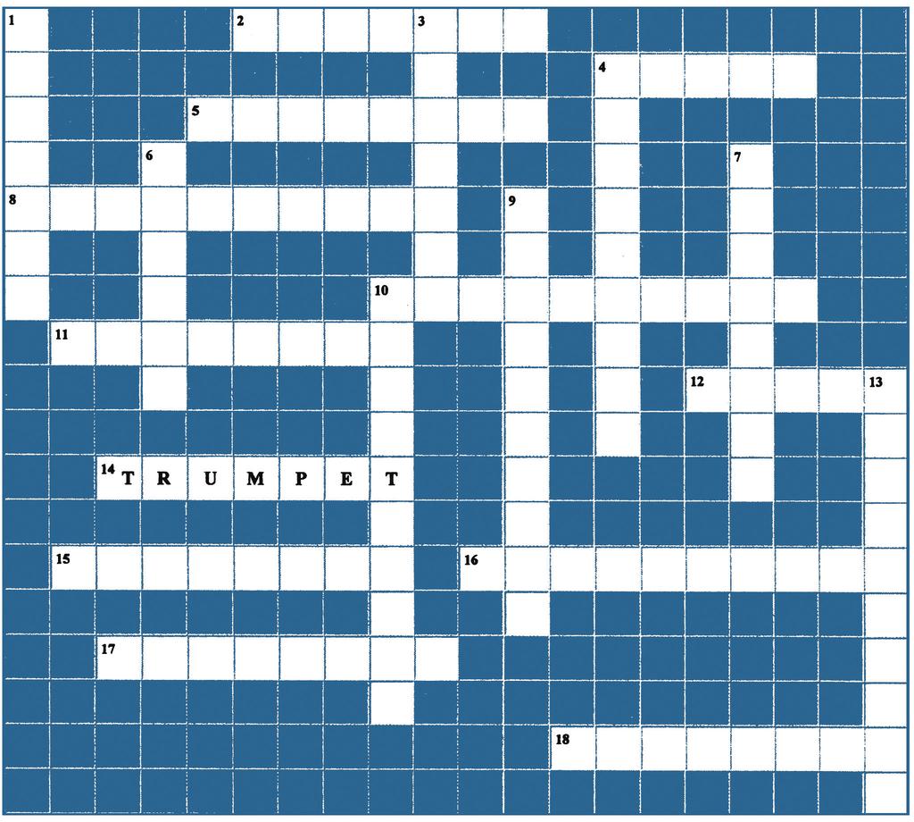 Do a Crossword Together Answer one of the clues below. Then send the crossword puzzle to your mom or dad. Your parent answers another one of the clues.
