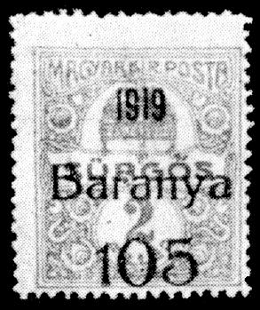 printings have the following prices: 45 on 15 fillér, King Károly, black overprint 10.