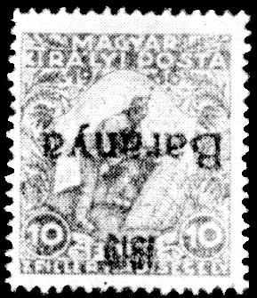 Inverted overprints Additional varieties The tte bche double overprint above does not appear to have been known to Szabó-Antal.