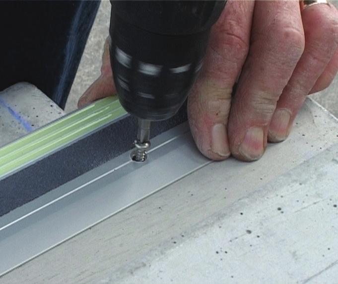 Curing of Adhesive Use an alcohol wipe to remove any spill over of adhesive.