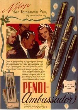 During these years certain models of the Parker pens where enhanced, and it