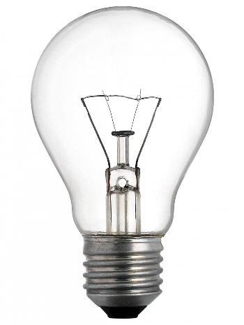 How does an incandescent lightbulb work? Video (on website) Incandescent. When the electrons move through the filament they experience high resistance.