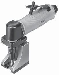 Rivet trimmer attachment for angular grinders 12S12 (Page 10 and 11). This rivet trimmer attachment is very small and compact (height only appr. 65 mm).