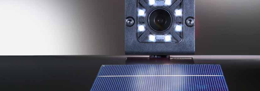 Visor Solar sensor for inspecting solar cells Focusing on what matters made in Germany The VISOR