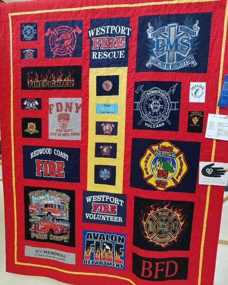 Group Quilt 1 st Place In Memory