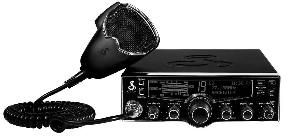 The Cobra line of quality products includes: 9 LX EU Operating Instructions for your Cobra 9 LX EU CB Radio Our Thanks to You and Customer Service Thank you for purchasing the Cobra 9 LX EU CB Radio